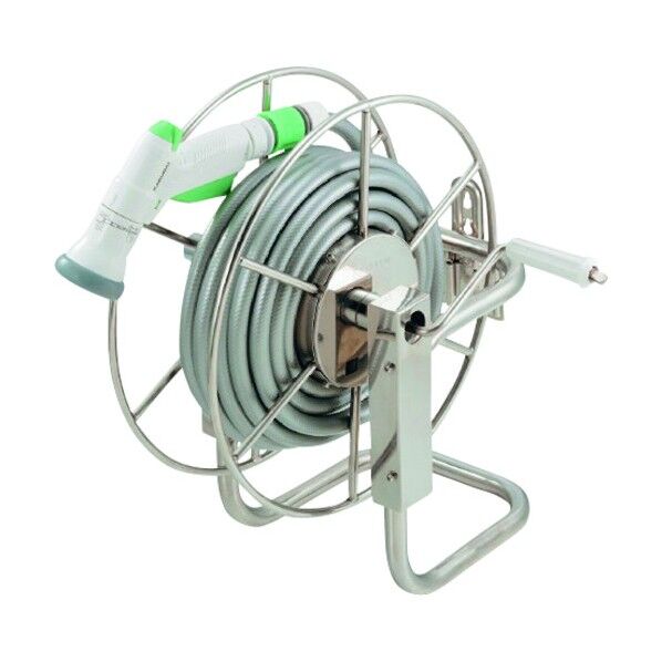 ステンレスホースリールハンガー