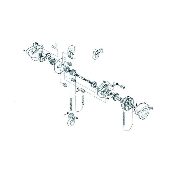 CB005用部品ウエフック1式 350.000G C1FA005-10015