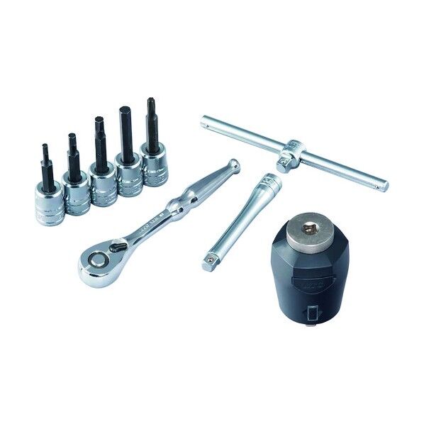 6.3sq.ビットソケットレンチセット トルクルモデル