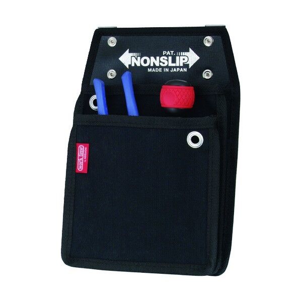 ノンスリップ2段腰袋 NKC-11-BK 1