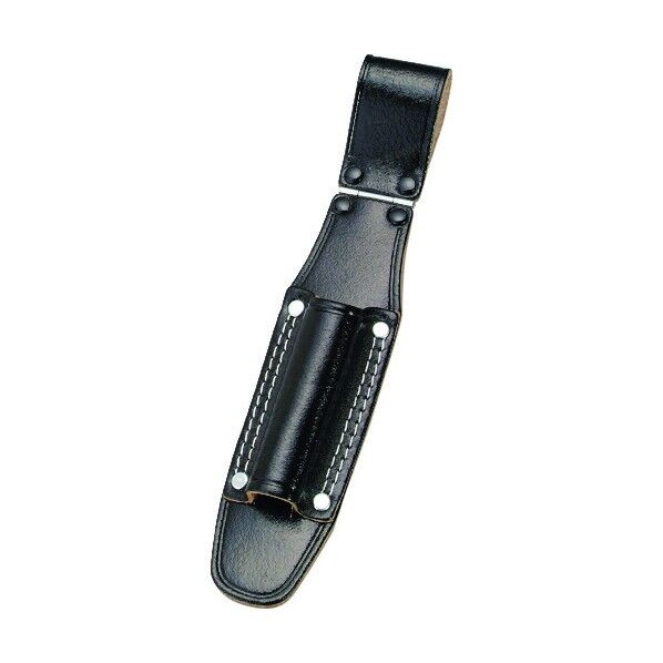 牛黒皮ラチェット差し(丁番付・二重縫・型押)