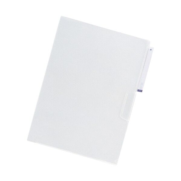 リクエスト 立体見出し付きクリヤーホルダー 乳白 225×310mm G6305-1 5枚