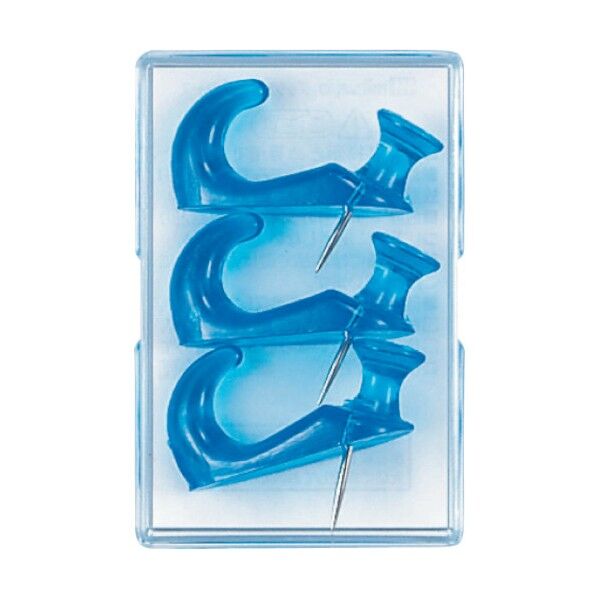 クリアピン 青 CP-150-BU 3個