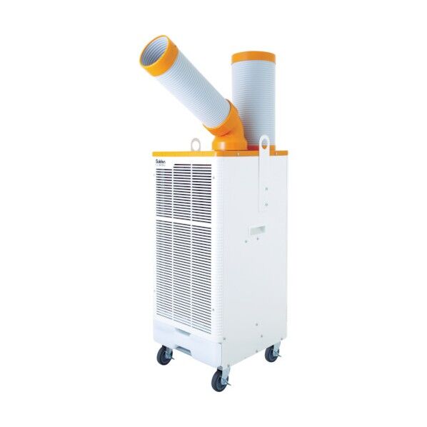 スイデン スポットエアコン 首振り有り 1口 100V 460×420×1100MM SS-25DH-1P 1台