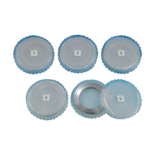 ろ紙クリップ アスベスト用 格納箱無し φ47mm 080050-474 5組