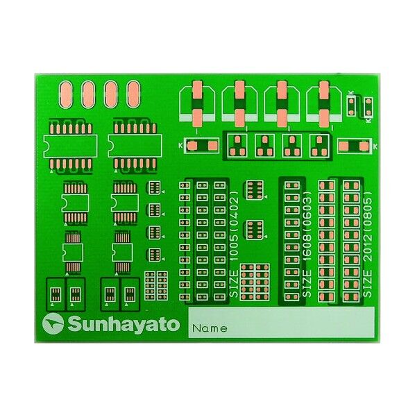 サンハヤト ハンダ付け技能練習セット(SMD中級) CT-ST50 1セット