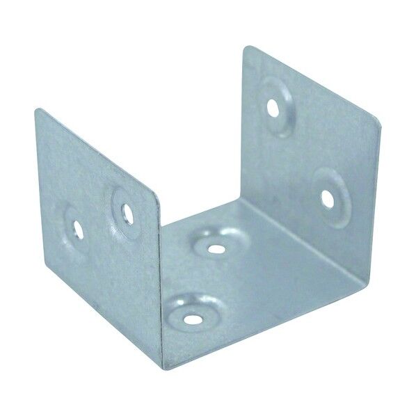 補強金物 1×4(ワンバイ)サポート 2×2サポートコの字 亜鉛めっき鋼板 0.6×35×39.7×30mm 10179050 22K1-Z 1個