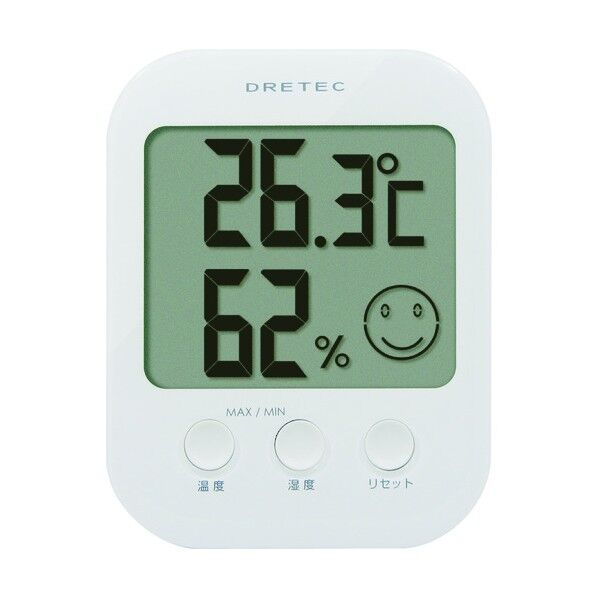 デジタル温室時計 オプシス O-230WT 1台