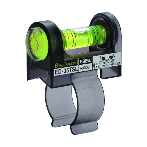 手すりレベル 黒(スケルトン) 33.5×70×56mm ED-35TSL 1個