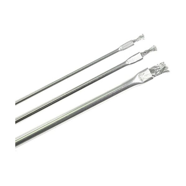ブラック ブラシ径0.15mm・170×2.4mm/ブラシ径0.1mm・170×1.5mm/ブラシ径0.06mm・170×1mm EGB-1 3本