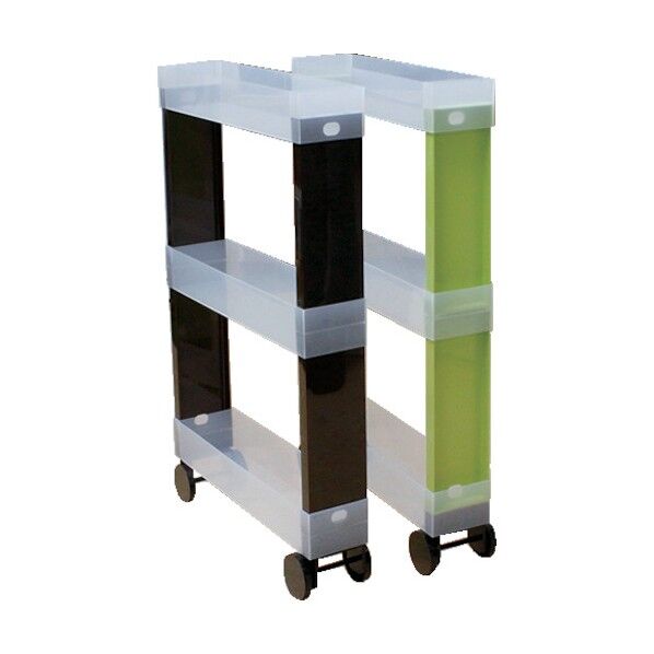 スタイリッシュスキマワゴンブラウン 612443 1個