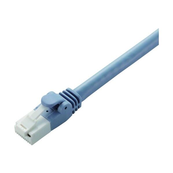 LANケーブル CAT6A対応 EU RoHS指令準拠 爪折れ防止 簡易パッケージ仕様 ヨリ線 ブルー 15m LD-GPAT/BU15/RS 1点