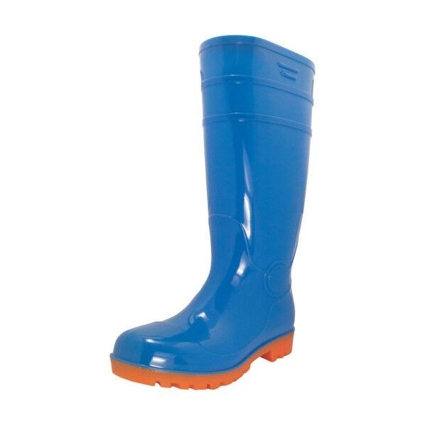 先芯入耐油安全長靴 SEFUMATE SAVER ブルー 24.5cm 8894 1足