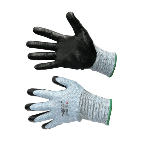 耐切創手袋 ブラック M 25-12-M 1双