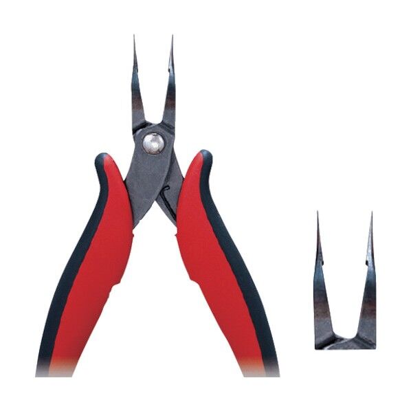 白光 ニードルノーズプライヤー45° 106-08 1点...