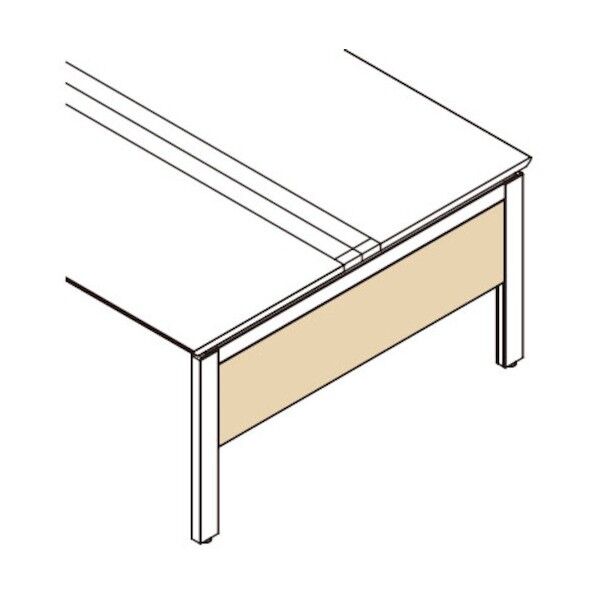 FREI オープン脚タイプエンド脚追加パネル FRL-エンド脚追加パネル D14 LBK 273573 1点