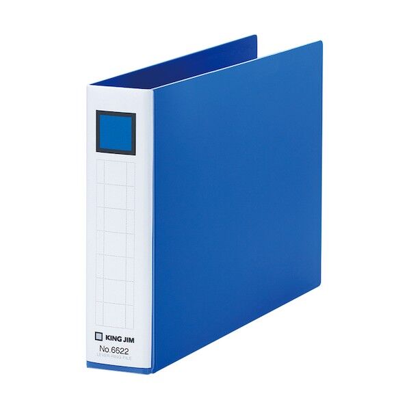 レバーリングファイル 青 6622 1冊