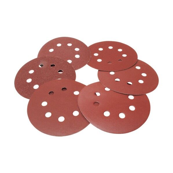 φ125mm サンディングペーパー8穴タイプ 6 26-09889 1点