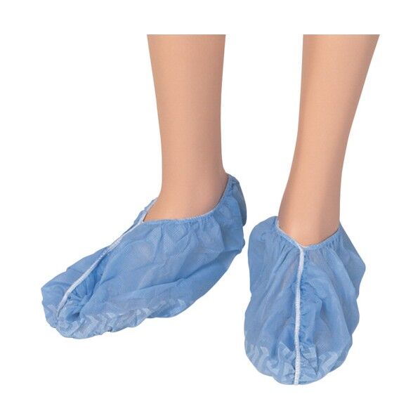 サージシューカバー ブルー フリー 076200 100枚