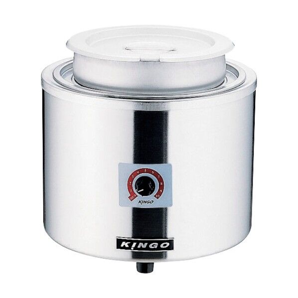 KINGO 湯煎式電気スープジャー 7L DSC2701 1個