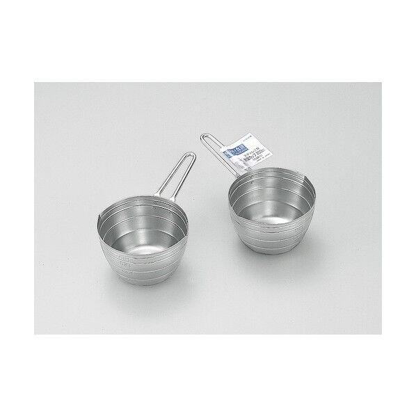 味わい食房 ステンレス製計量カップ 200cc(目盛付) AKK-206 1個