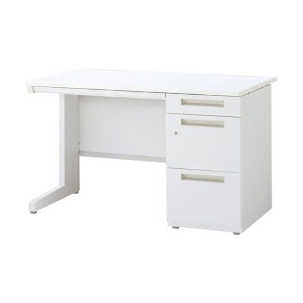 デュエナ Pタイプ 片袖机(L型脚)B4-3段タイプ DUP7-117-B3 PL/PL 152144 1点