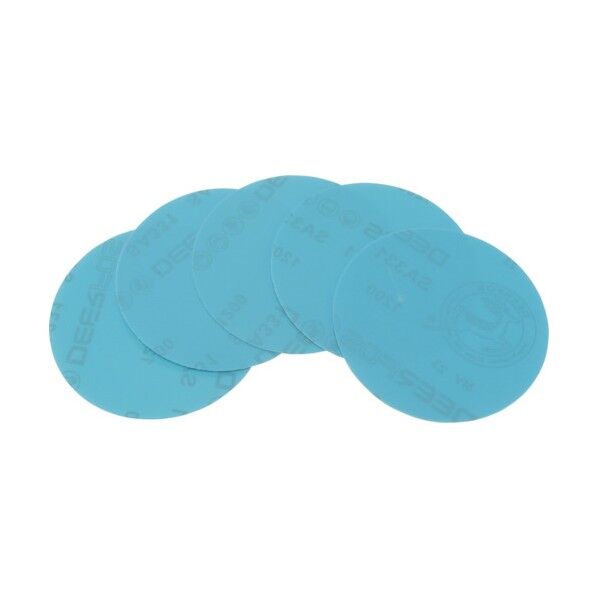 ワールドツール 5枚組 サンディングペーパー φ125穴無 26-09438 1点...