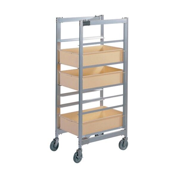 SAアルミ製 Z型コンテナーラックカート HKV06 1個