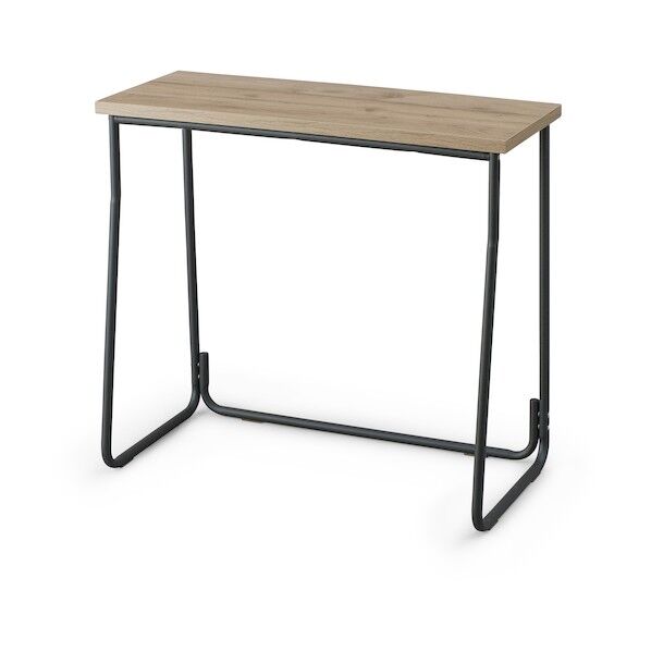 アイアンウッド デスク ブラック/アッシュブラウン IWD-790 1個