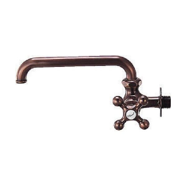 カラー横形自在水栓