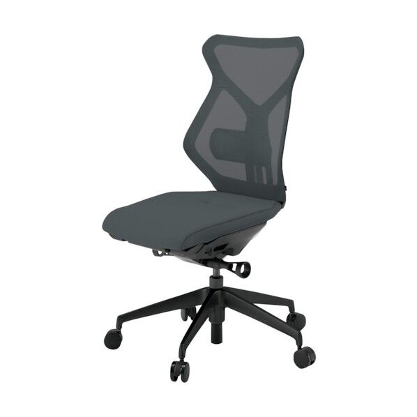 セクアチェア ハイバック ベースカラーTT 肘なし 張地 オフブラック