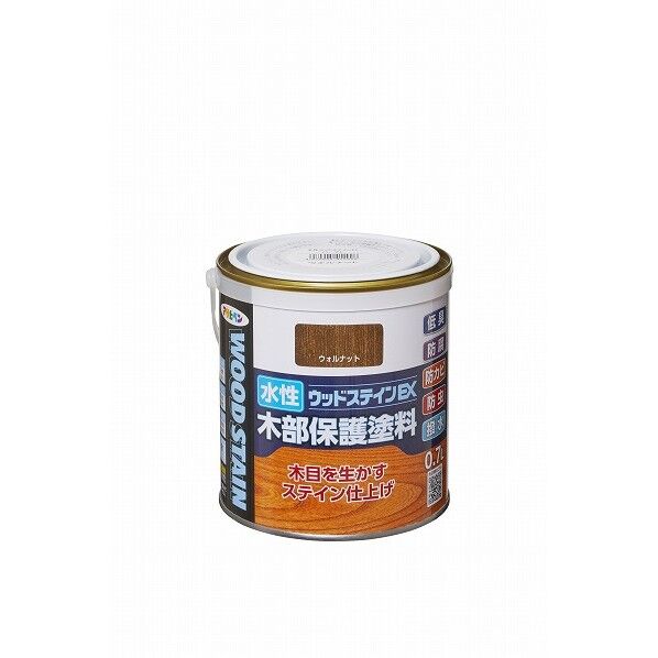 水性ウッドステインEX ウォルナット 0.7L 1点