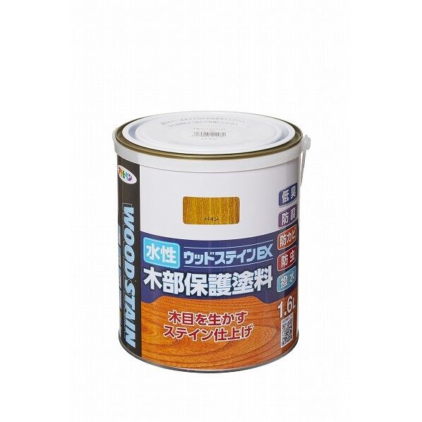 水性ウッドステインEX パイン 1.6L 1点