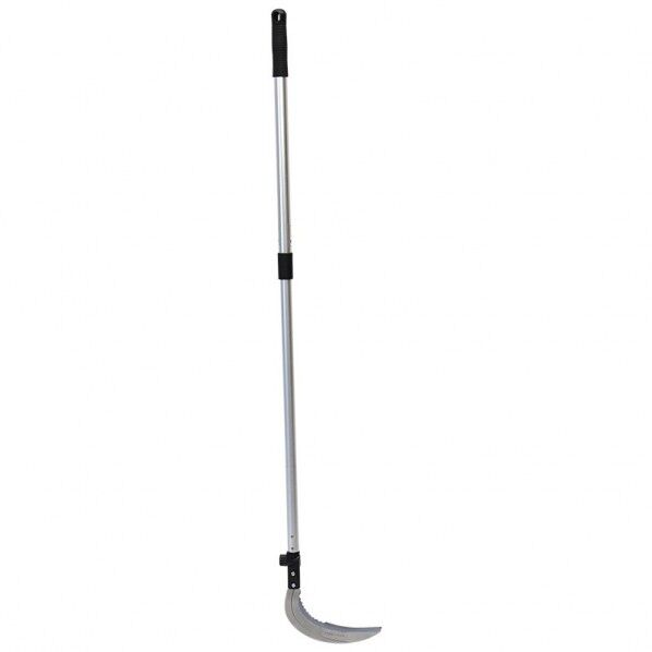 FG超軽量伸縮可変式ステン万能草刈鎌AP柄付.