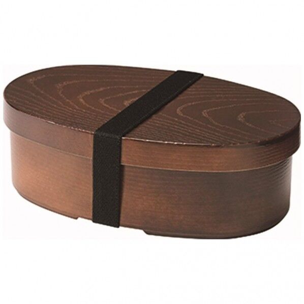 曲げわっぱ風弁当箱 小判型