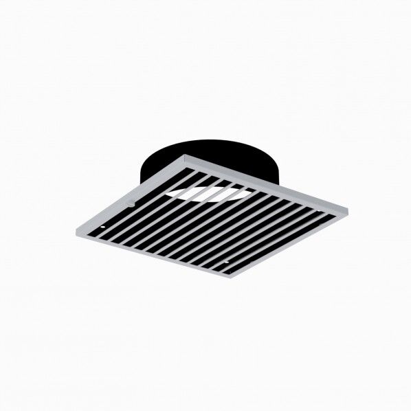 軒天井用ベントキャップ CSG フェイス部:白 差込部:黒 CSG-200 1点