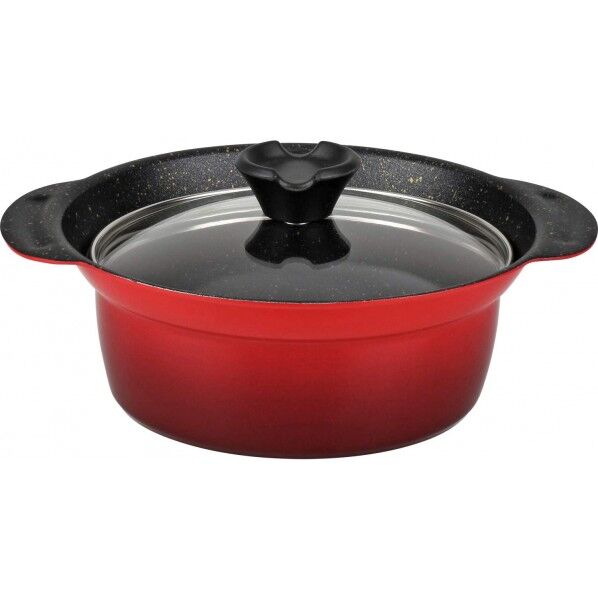 紅丈膳 IH対応 フチ付き 卓上鍋