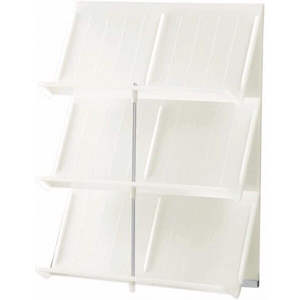  Like-it シューズラック 45×17.5×60.5cm ホワイト 1個...