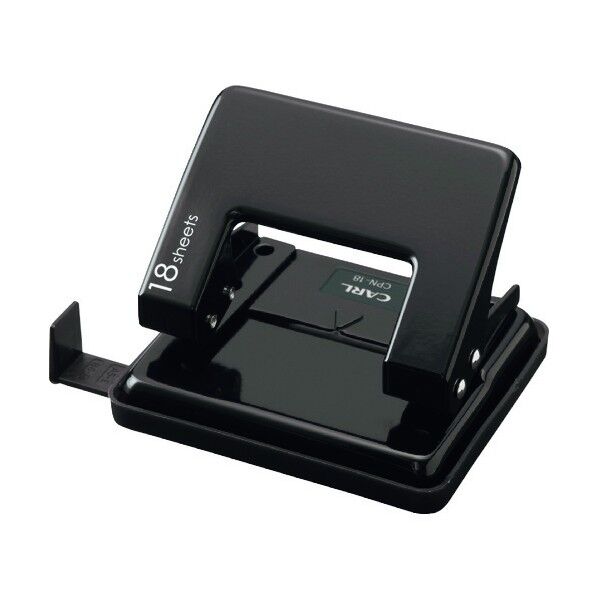 2穴パンチ黒 ブラック CPN-18-K 1