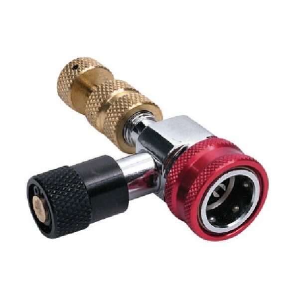 高圧クイックコントロールバルブ1/4 バルブコア抜き機能付き Y18961J