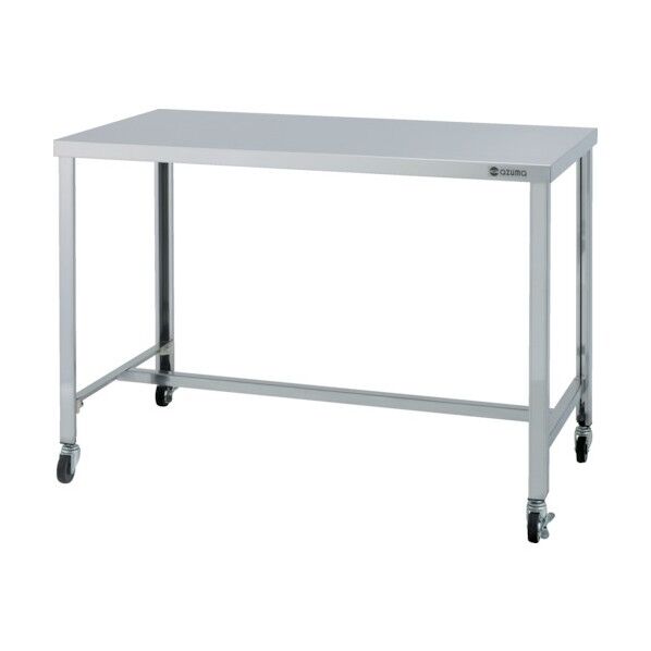 ステンレス作業台(H型枠タイプ・キャスター付・SUS430)