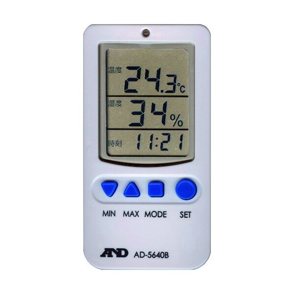 温湿度計 AD5640B 一般 ISO 校正付 検査成績書+トレサビリティ体系図 AD5640B-00A00 1点