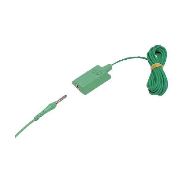 導電性マット用バナナジャック付きアース線