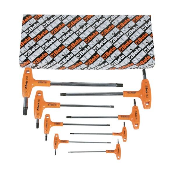 T形ハンドル六角棒レンチ 96T セット品