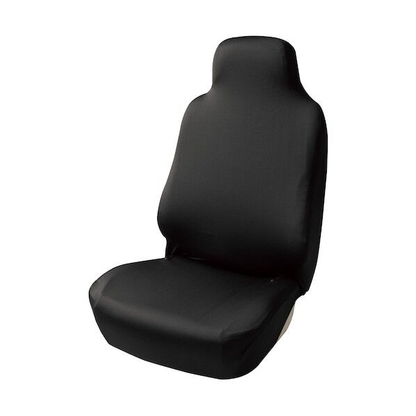ボンフォーム カーシートカバー スキニーニットフロント-1 BK 40401008 1枚