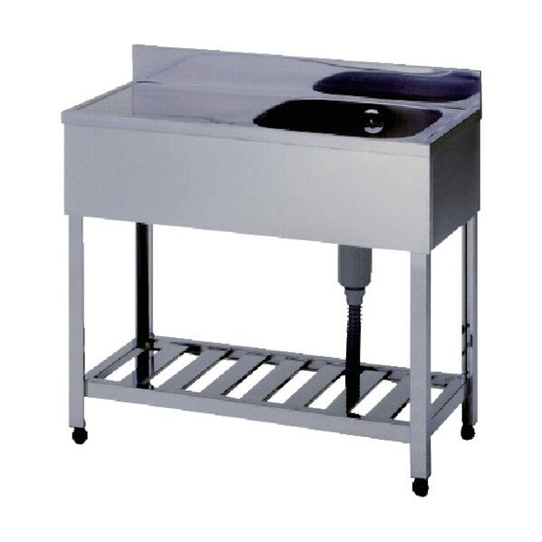 一槽水切シンクBG無ホース付左シンク