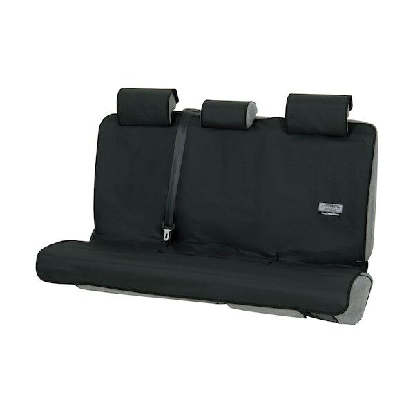 カーシートカバー ファインテックス リヤ(枕カバー付き・シートベルト対応) 1枚 ブラック 43612808 1個