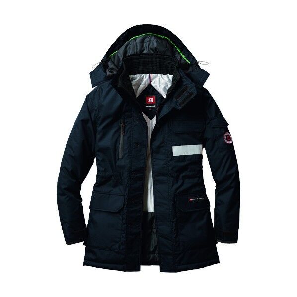 防寒コート 7211-35-3L ブラック 7211-35-3L 1点