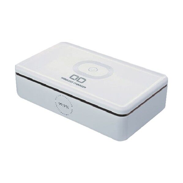 CIO UV-C 除菌ボックス ワイヤレス充電機能付 CIO-N52 1点