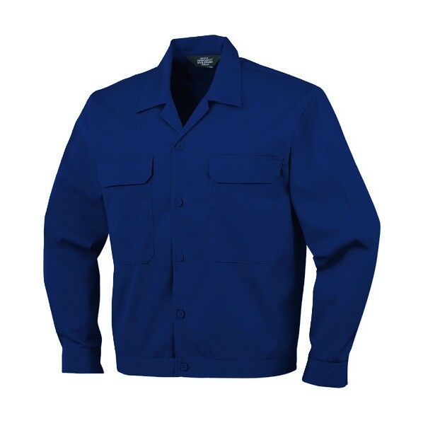 開襟長袖ブルゾンA-6651 1 ネイビー 5L A-6651-1-5L 1点